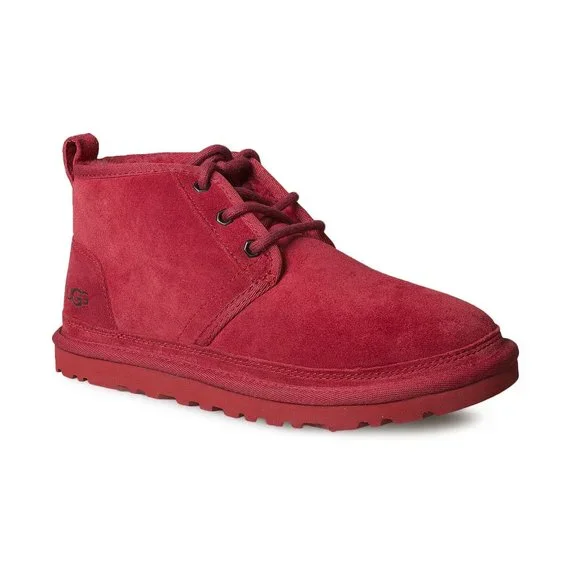 UGG Neumel Samba Red Boots Men s Chukka Boots